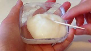 DIY Shampoo And Salt Slime [upl. by Luht]