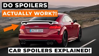 Do Car Spoilers Actually Work Spoilers Explained [upl. by Laresa759]