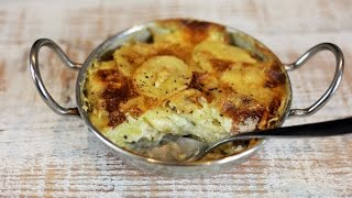 Gratin Dauphinois Creamy Potato Bake  All Time French Classics [upl. by Ecnaralc667]