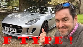 2016 Jaguar F Type S Coupe sc V6 380bhp  Review and Road Test [upl. by Doi]