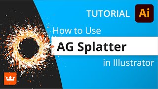 How to Make Cool Splatter Effects in Adobe Illustrator Astute Graphics [upl. by Sac372]