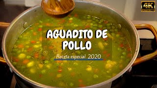 Como Preparar Aguadito de Pollo en un Toque  Receta Facil [upl. by Ranique]