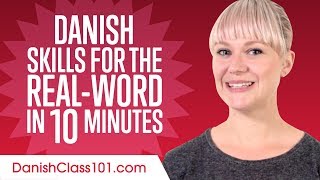 Danish Skills for the RealWord Spoken Danish Practice [upl. by Mccormac]