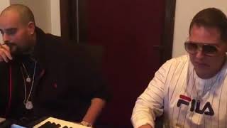 Super Producer Scott Storch with Berner creating an incredible Dr Dre style beat [upl. by Vanny]