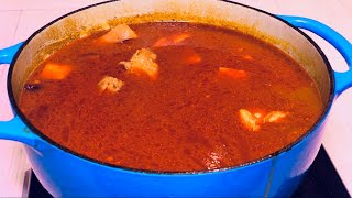 New Mexico Pozole Recipe  Posole Rojo [upl. by Anaugal]