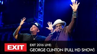 EXIT 2016  George Clinton Live FULL Concert HD Show [upl. by Ellehcor]