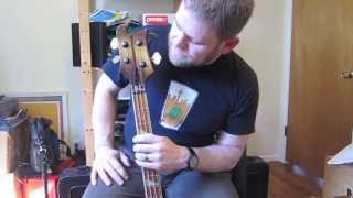 Rickenbacker 4001 Bass truss rod adjustment tutorial [upl. by Rizzi135]