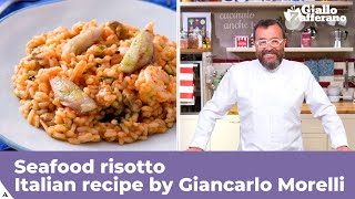 SEAFOOD RISOTTO  Italian recipe by Giancarlo Morelli [upl. by Werdnael]