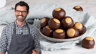 Easy Buckeyes Recipe [upl. by Anyad]