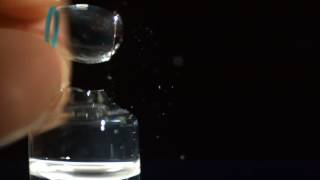 Slow Motion Of Opening a SingleDose Glass Ampoule [upl. by Kalina317]