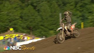 Pro Motocross Round No 2 Loretta Lynns Ranch  EXTENDED HIGHLIGHTS  82220  Motorsports on NBC [upl. by Akahs]