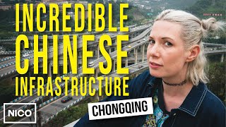 Chinas 3D City  Chongqings Incredible Infrastructure 含中文字幕 [upl. by Korman]