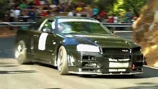 700Hp Skyline R34 Monster  Hillclimb Drift Attack [upl. by Leehar]