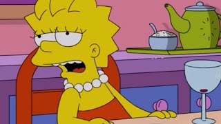 Lisa Simpson DRUNK [upl. by Alodee914]