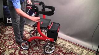 How to assemble and safely use a rollator walker [upl. by Harlene]