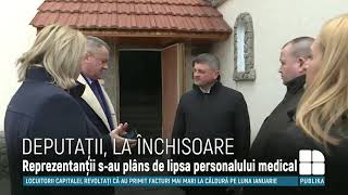 quotÎn închisoare mai bine ca la spitalquot Reacţia deputaţilor după ce au vizitat penitenciarul nr 16 [upl. by Maretz]