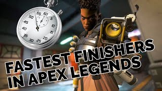 What are the Fastest Finishers in Apex Legends  Breaking down all finisher times [upl. by Enytsuj404]