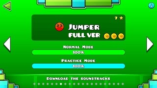 Geometry Dash  Jumper FULL VER All Coin  ♬ Partition [upl. by Ennalyrehc718]