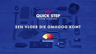 Een laminaatvloer die omhoogkomt  QuickSteptutorial [upl. by Ahsikcin]