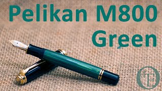 Pelikan M800 Green  Review [upl. by Arihk]