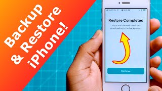 How to Backup amp Restore iPhone using iTunes UPDATED 2020 [upl. by Whitford]