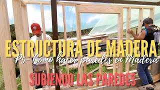 Construir estructura de madera  Parte 5 [upl. by Eki]