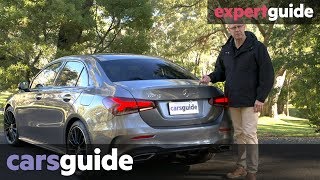 MercedesBenz AClass sedan 2020 review [upl. by Ramonda553]