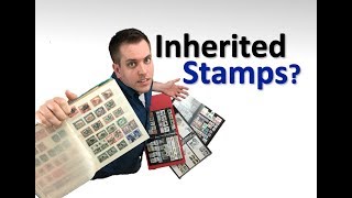 Inherited stamp collection  What to do [upl. by Eylsel402]