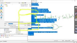 Diseño VHDL en Quartus II [upl. by Erdnassak]