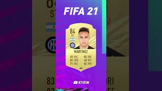 Lautaro Martínez  FIFA Evolution FIFA 18  EAFC 25 [upl. by Latnahs]