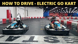 How to DRIVE an ELECTRIC Go Kart tutorial [upl. by Ansela]