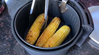 Air Fryer Corn Recipe  How To Cook Corn On The Cob In The Air Fryer [upl. by Atinat368]