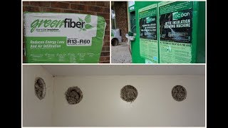 Green Fiber Cellulose Soundproofing and Insulation [upl. by Nadnerb361]