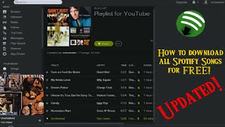 2021 How to download ALL Spotify tracks at once directly to MP3 [upl. by Kamerman61]