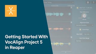 Getting Started With VocAlign Project 5 in Reaper [upl. by Ashien]