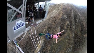 The Highest Bungy Jump In New Zealand [upl. by Enamrej]