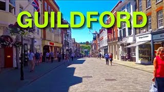 Places To Live In The UK  Guildford  Surrey  GU1 ENGLAND [upl. by Anaylil671]