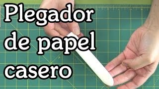 Plegador de papel casero [upl. by Kennedy618]