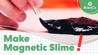 How to Make Magnetic Slime  STEAM DIY  KiwiCo [upl. by Rebhun]