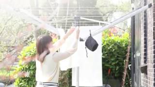 Brabantia Lift O Matic Advance Rotary Dryer Washing Line [upl. by Biles23]