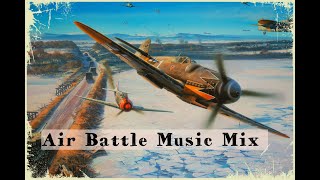 Epic Air Battle  Dogfight Music Mix [upl. by Morrie]