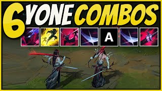 New Yone MAIN Shows 6 COMBOS That You Can Easy Learn amp Master  League of Legends Yone Guide [upl. by Leilani251]