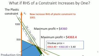 LP sensitivity analysis explained [upl. by Annohsal832]