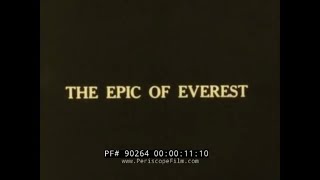 THE EPIC OF EVEREST 1924 GEORGE MALLORY amp ANDREW IRVINE DOCUMENTARY TIBET 90264 [upl. by Carley531]