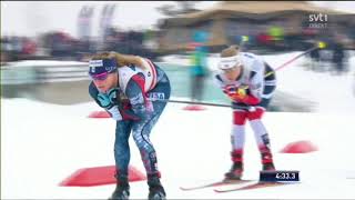 30km masstart damer Holmenkollen 2018 [upl. by Ariahay]