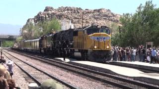 Big Boy 4014 Leaves California [upl. by Rogerio]