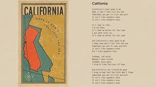 Tom Petty  California Official Lyric Video [upl. by Ojytteb]