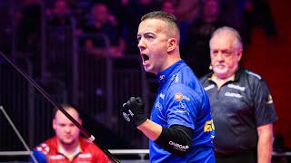 Match 14  David Alcaide vs Shane Wolford  2023 Mosconi Cup [upl. by Ehcrop874]