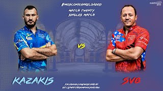 Alex Kazakis vs Shane Van Boening  2018 Mosconi Cup [upl. by Eneliak710]