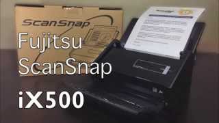 ScanSnap iX500 Unboxing Setup amp Overview [upl. by Aray142]